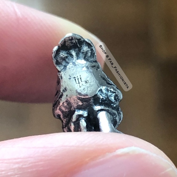 James Avery RARE Happy Hen Chicken Charm Sterling Silver - Picture 6 of 7